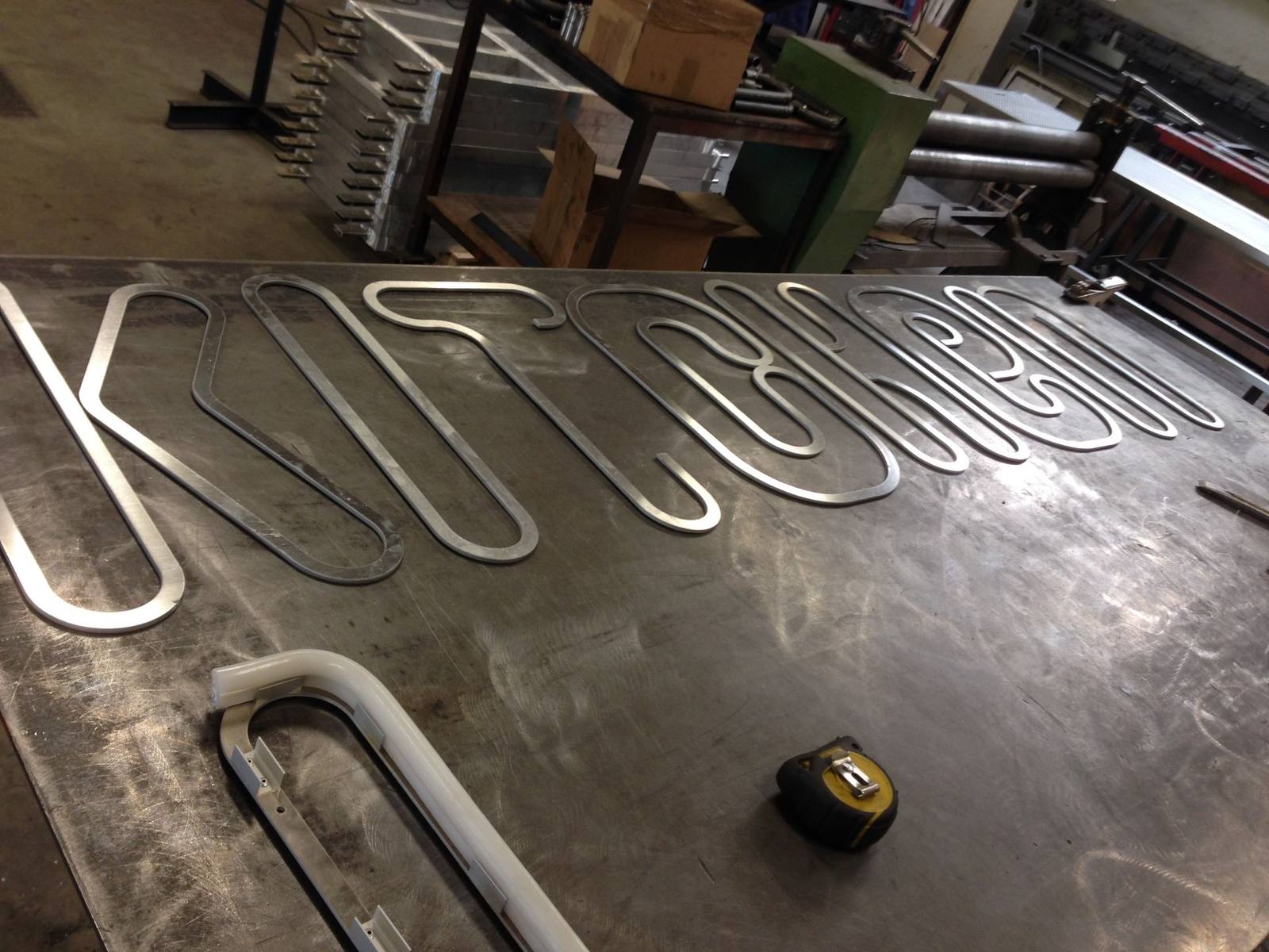 Productie letters nhow Rotterdam