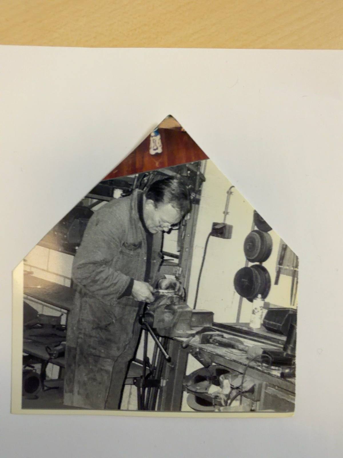 Cees van de Graaf in de werkplaats