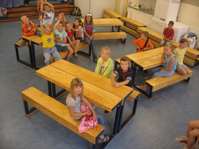 Schoolbankjes